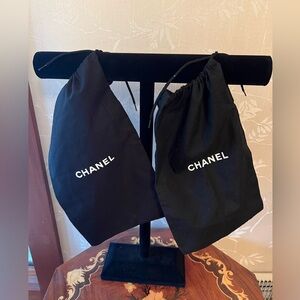 Chanel Set of 2 Dust Bags with Draw String